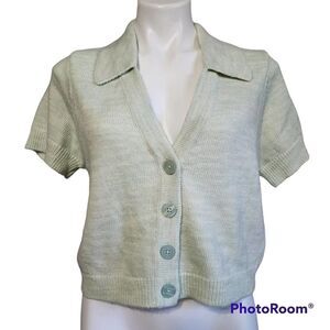 Show me your MuMu pastel green crop sweater